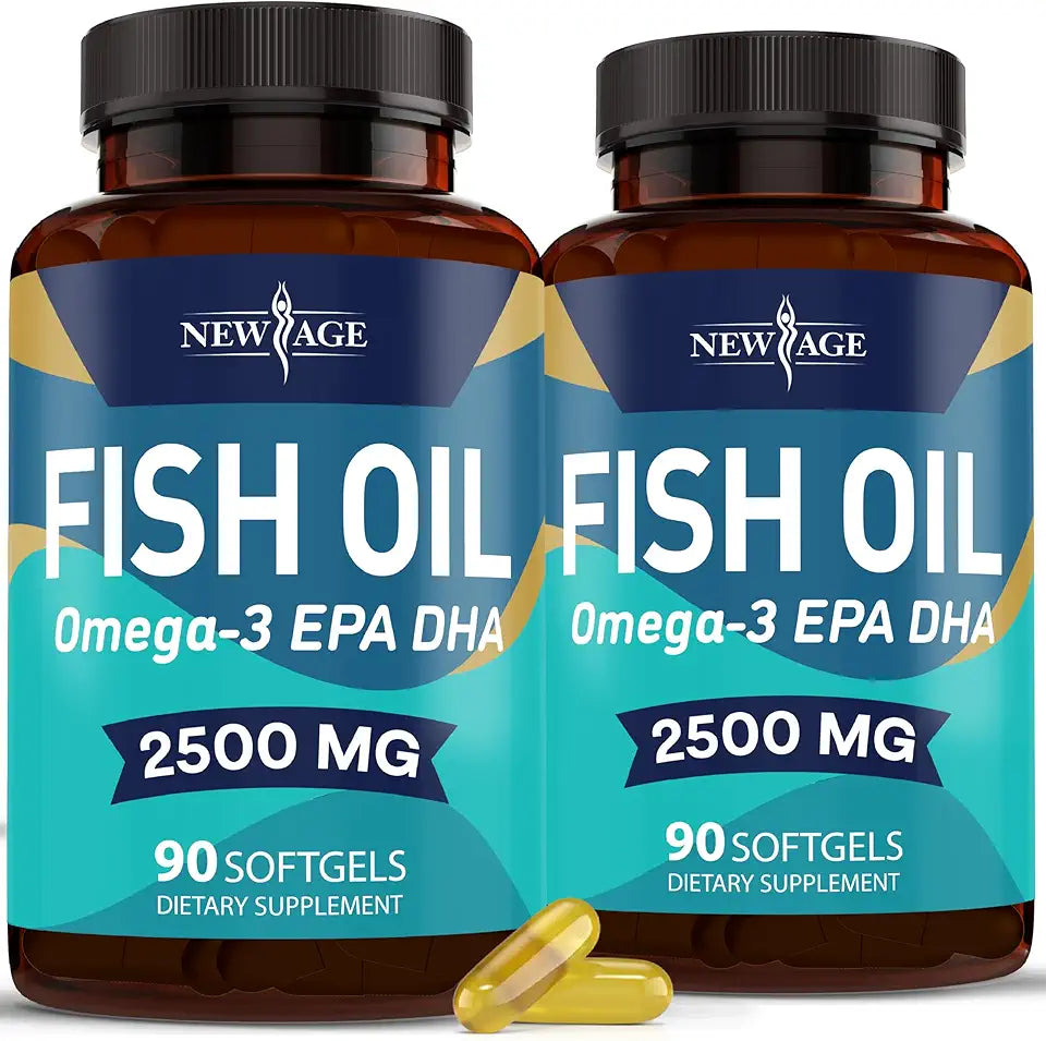 Omega 3 Fish Oil 2500mg Softgels M4180