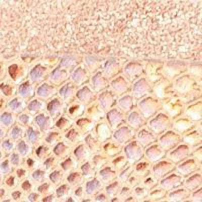 Blush Pink Snake Print Platform Wedge Slip On Sandals G543480