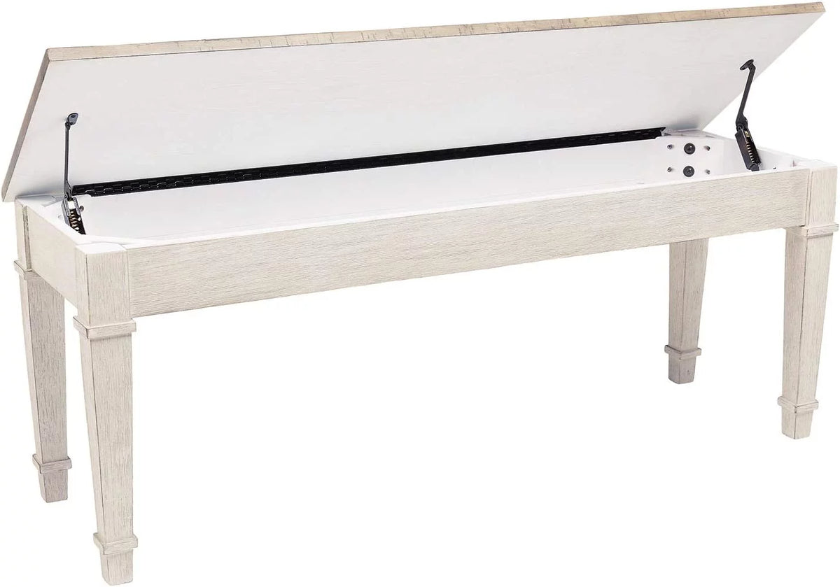 Farmhouse Storage Bench K3401