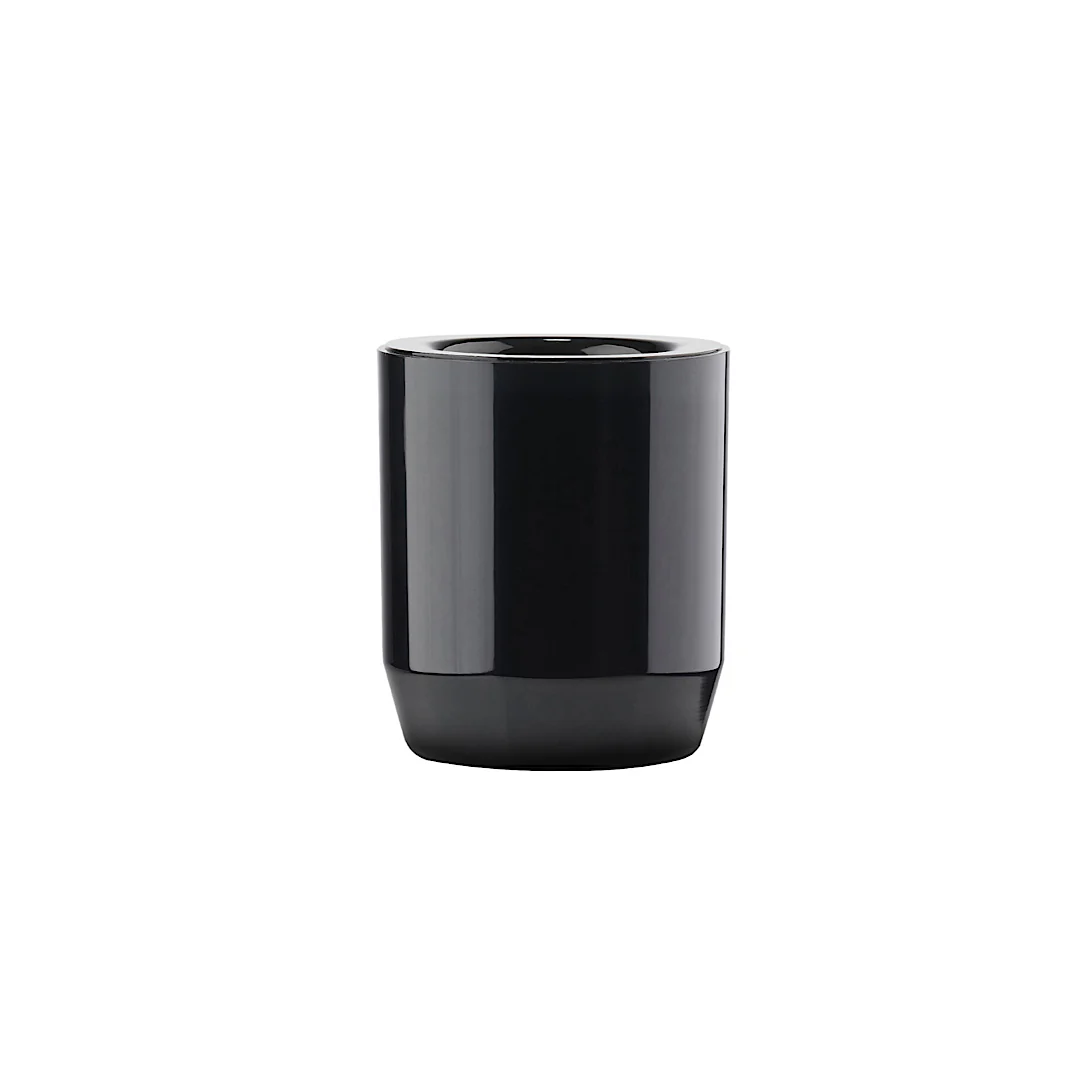 Black Toothbrush Mug N264