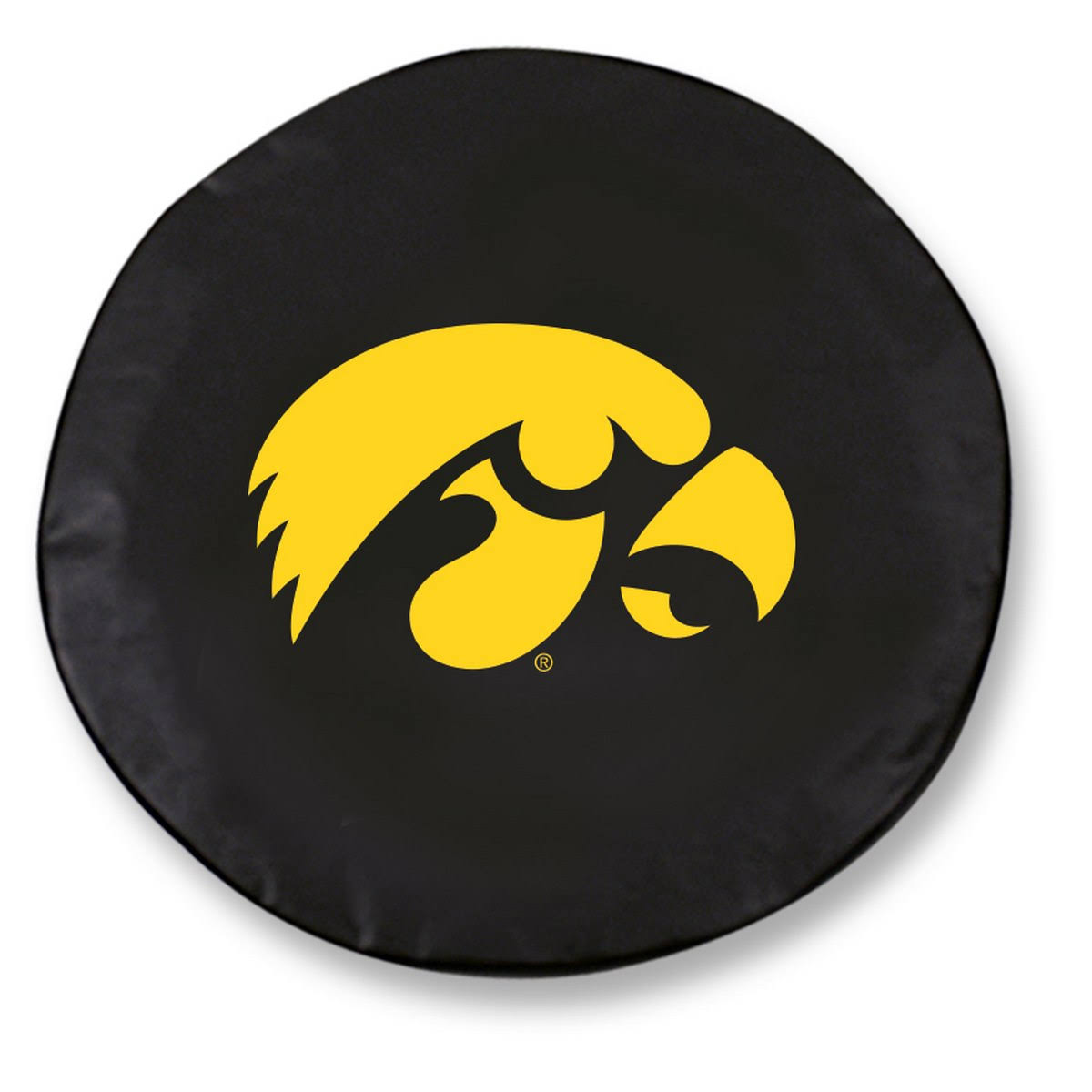 Black Vinyl Fitted Spare Car Tire Cover D762