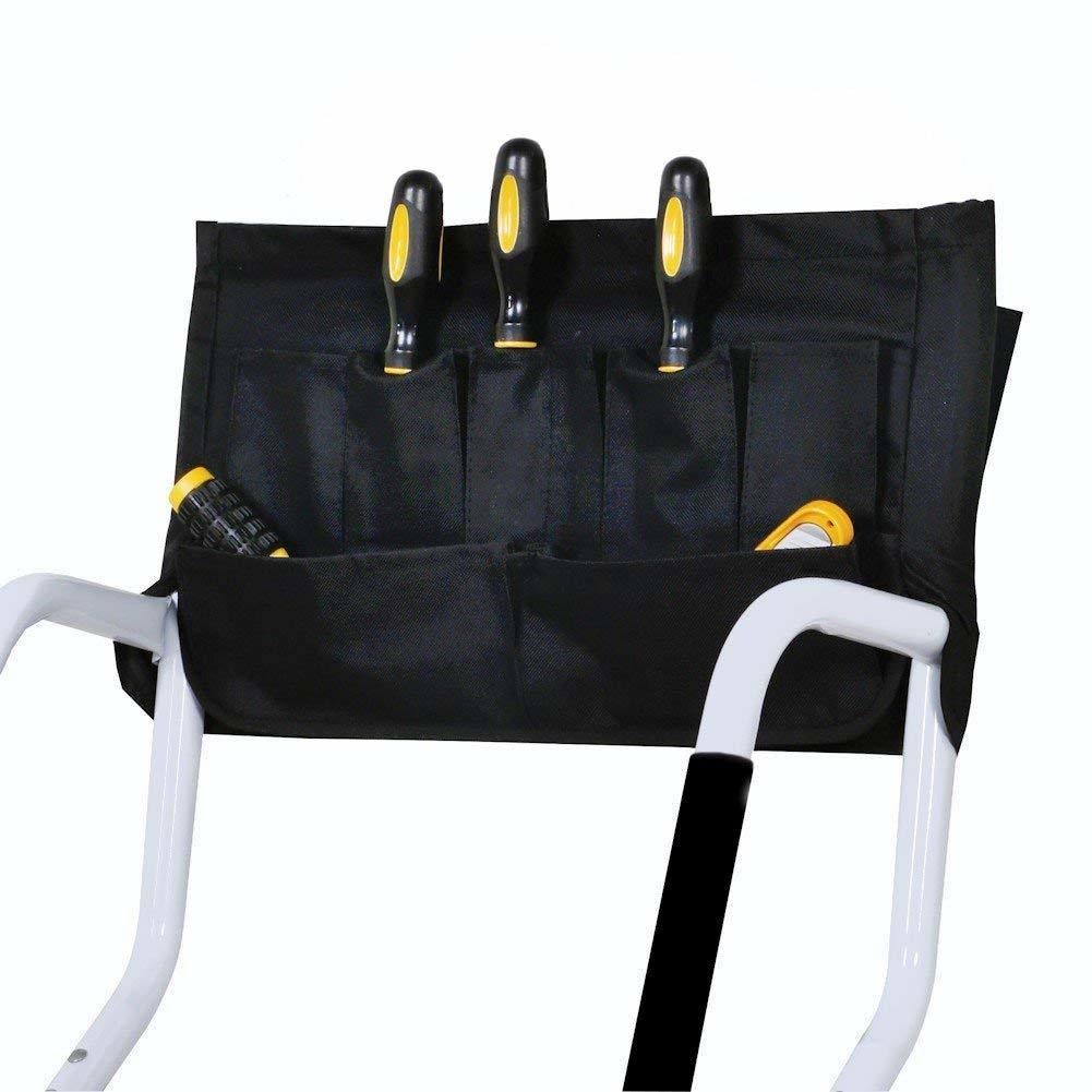 Folding 3-Step Safety Step Ladder with Padded Side Handrails V132