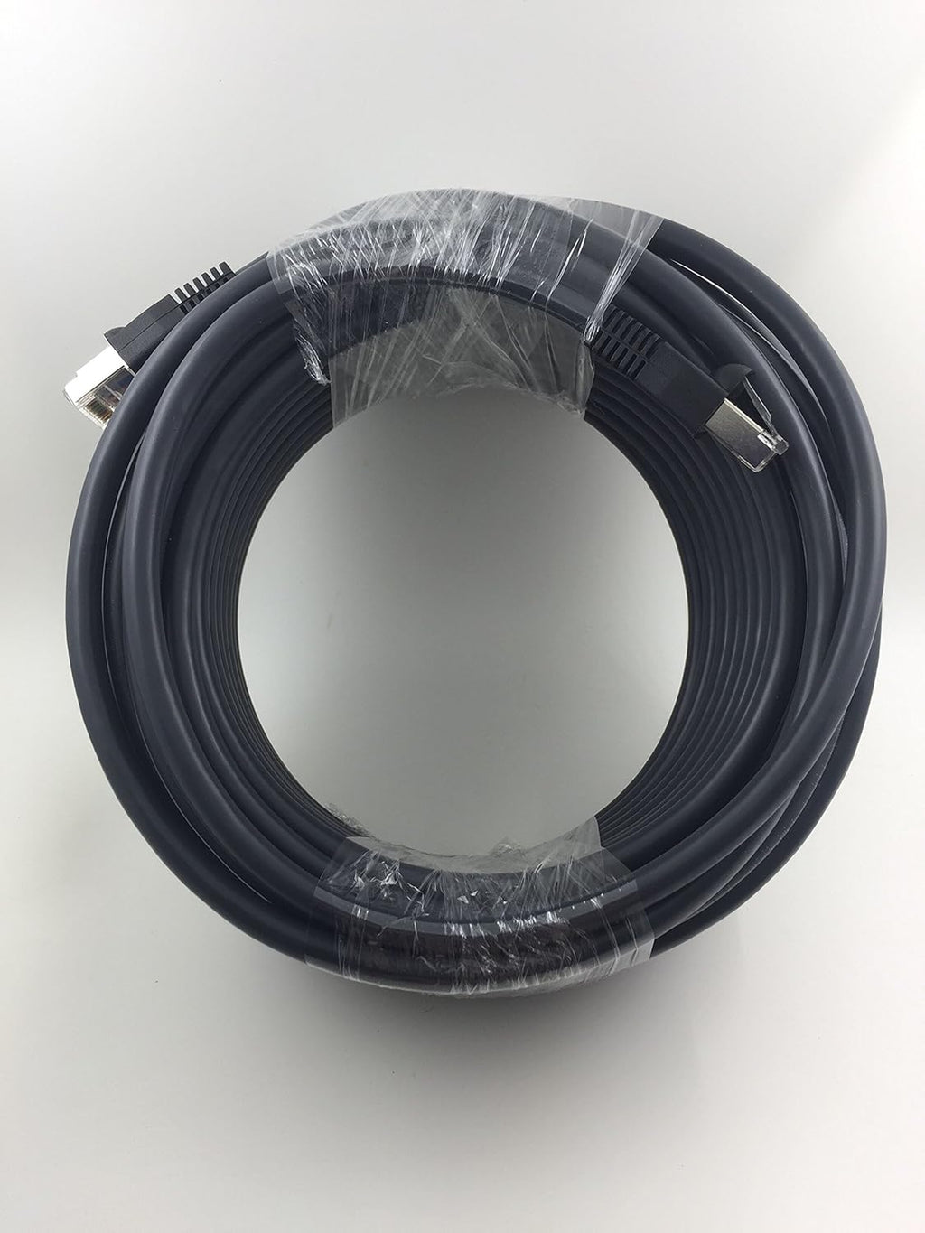 Outdoor Shielded Cat6 Cable 100ft Waterproof UV Resistant Gold Plated RJ45 Connector J3423