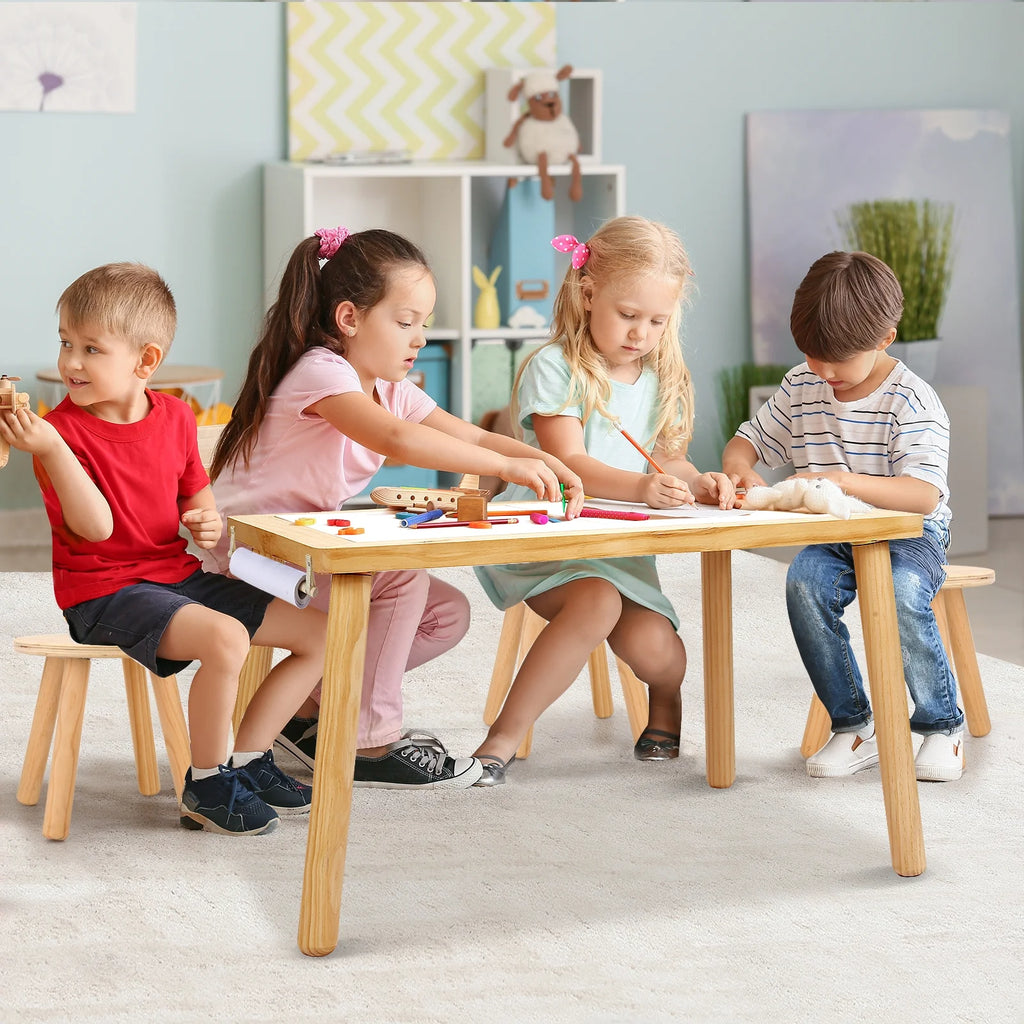 Solid Wood Kids Step Stools 2 Pack A1427