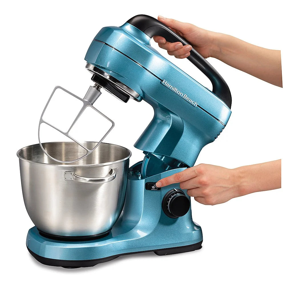 Blue 7-Speed Tilt-Head Stand Mixer S879427