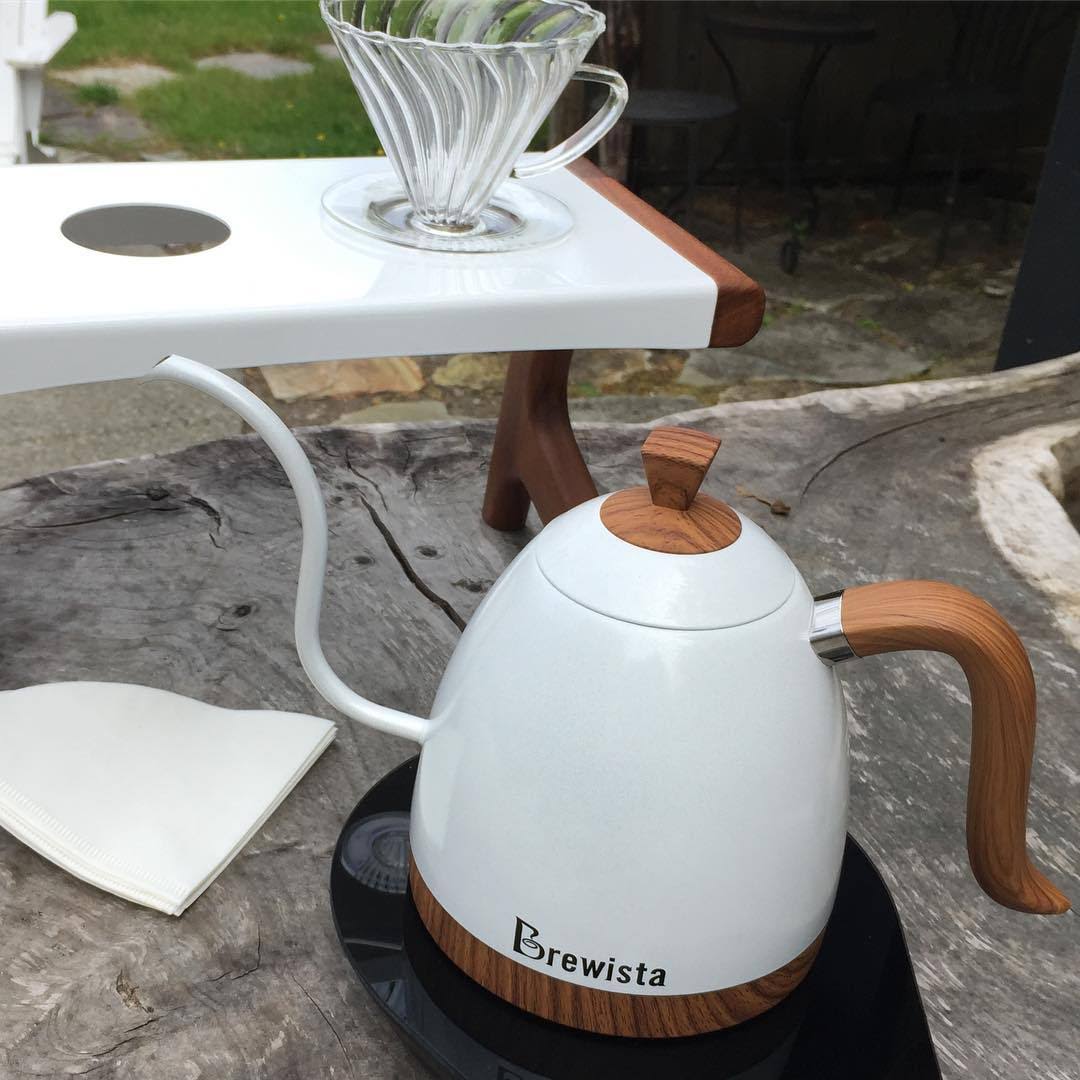 Pearl White Gooseneck Variable Kettle, 600ml K25128