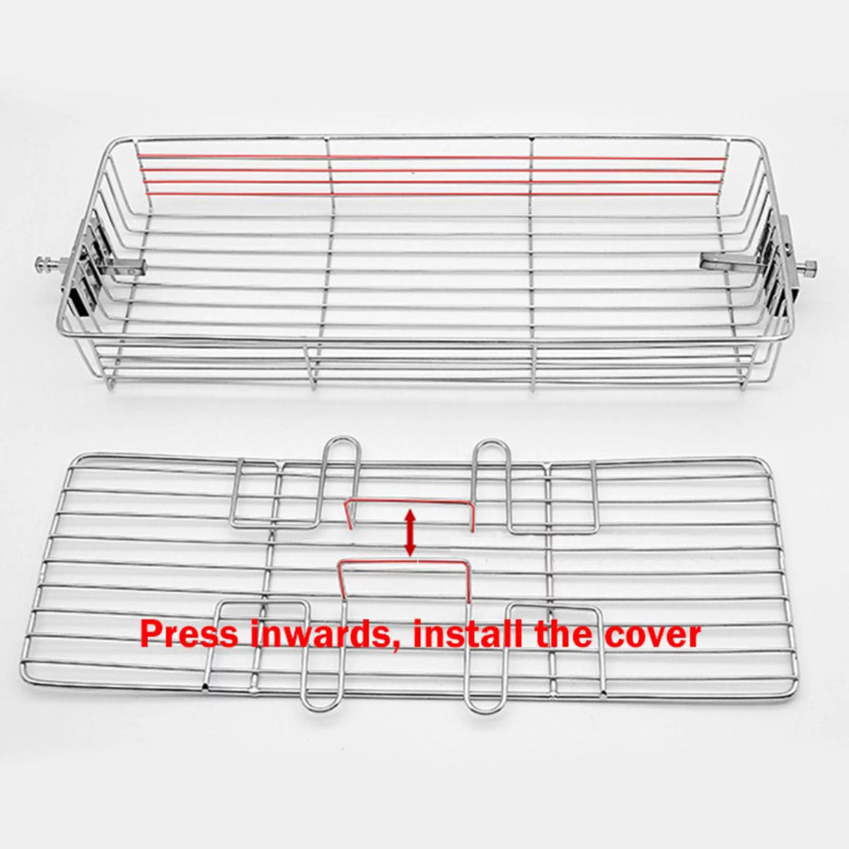 Stainless Steel Grilling Basket N69160