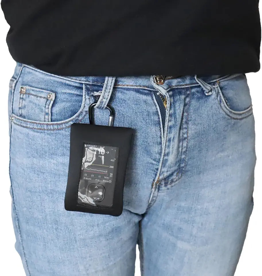 Blood Glucose Meter Case with Belt Clip & Hook Y988