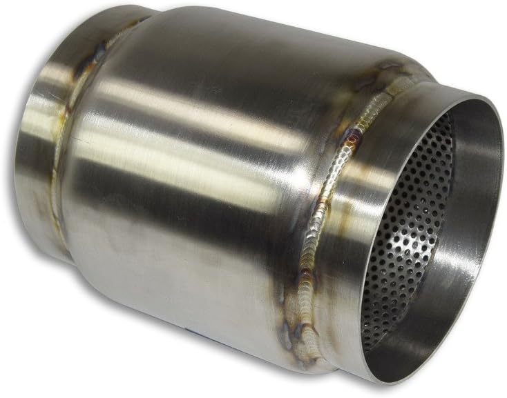 4 X 4 Stainless Bullet Race Muffler X4779
