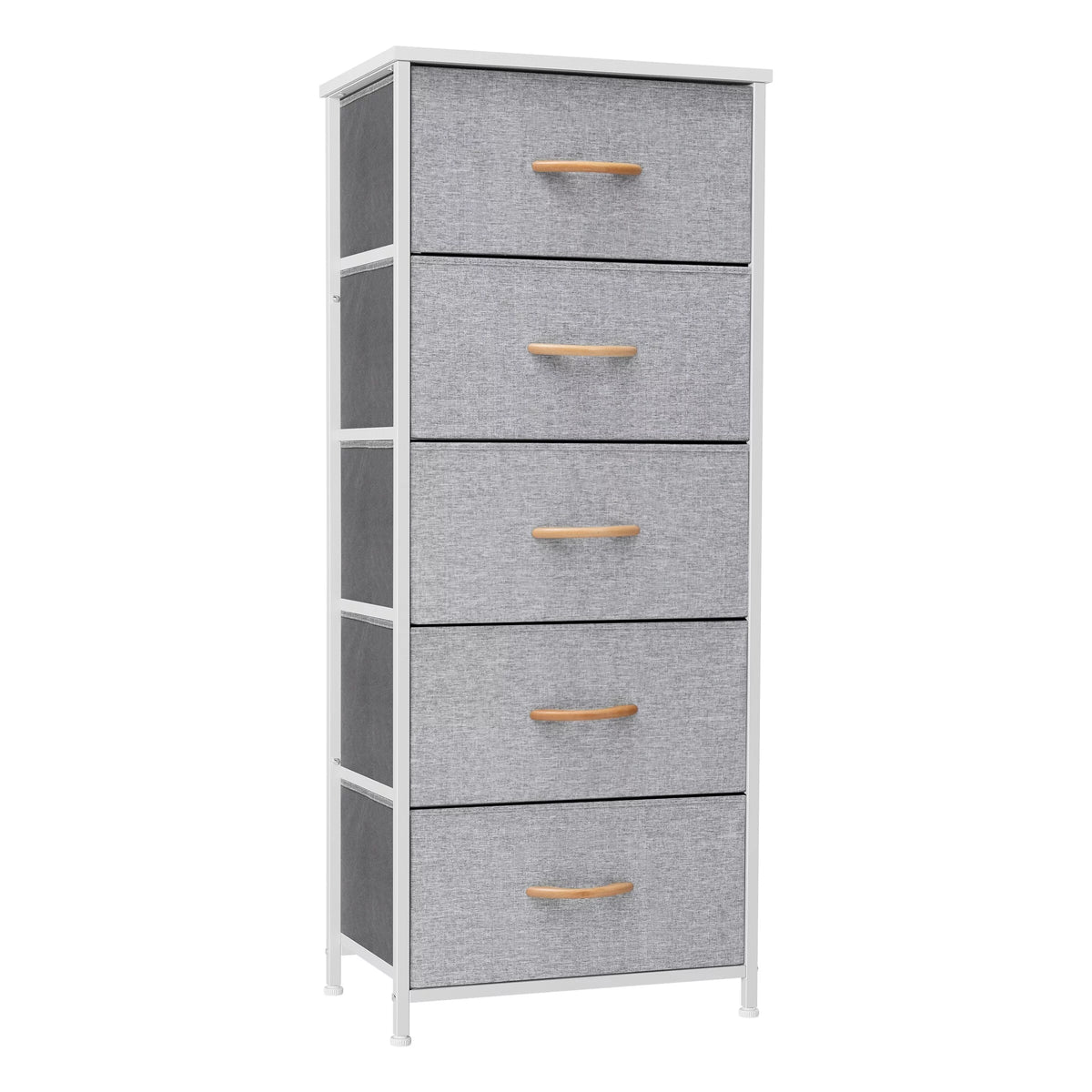 5 Drawer Fabric Dresser E437262