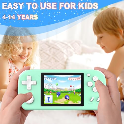 Handheld Games with 218 Retro Video Game 3.0'' Color Screen Rechargeable I44237