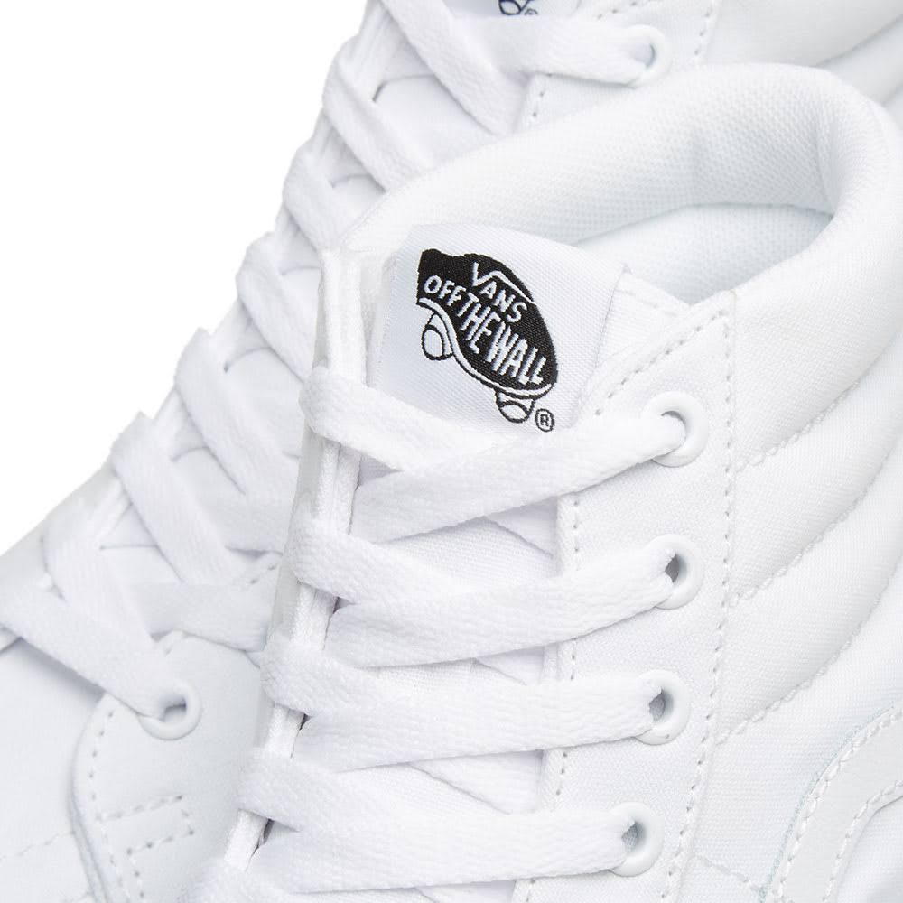 True White Sk8-Hi Shoes O5433