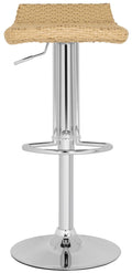 Wicker Natural Swivel Bar Stool B958
