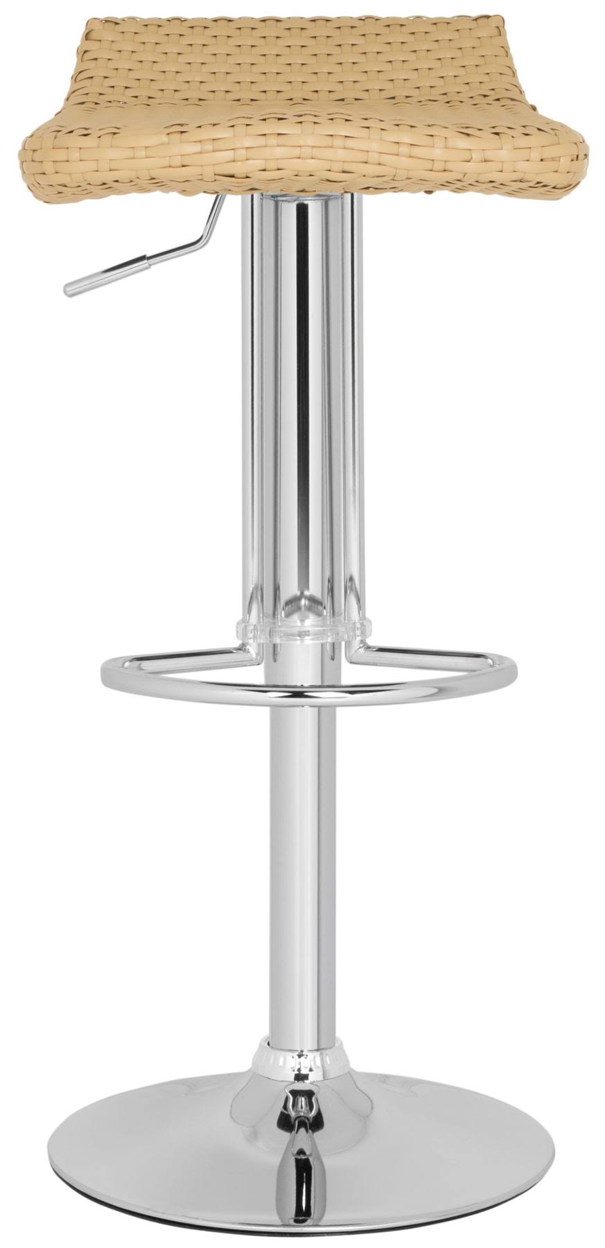 Wicker Natural Swivel Bar Stool B958
