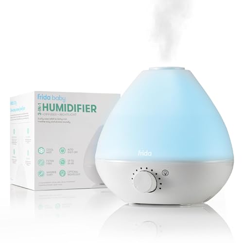 3-in-1 Cool Mist Humidifier with Diffuser and Nightlight P577445