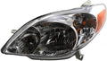 Driver Side Headlight for Toyota Matrix 2003-2008 K562
