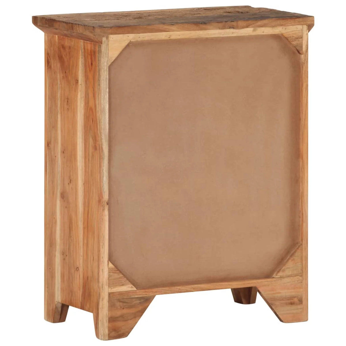3 Drawer Acacia and Reclaimed Wood Sideboard P519