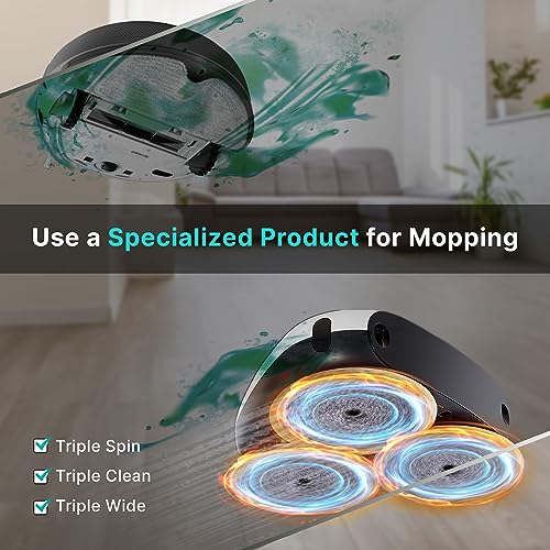 Ultra Quiet Robot Mop with Remote Control O305996