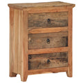 3 Drawer Acacia and Reclaimed Wood Sideboard P519