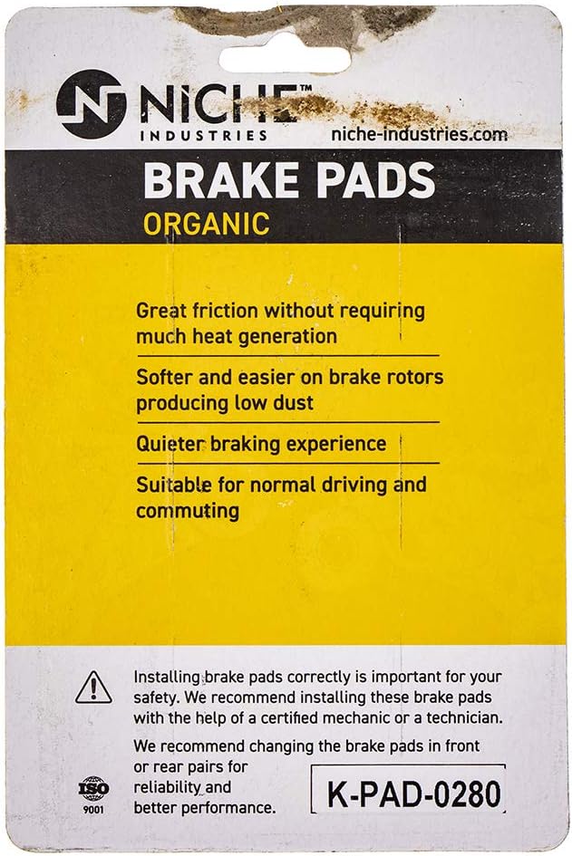Brake Pad Set Organic Pack of 2 N275