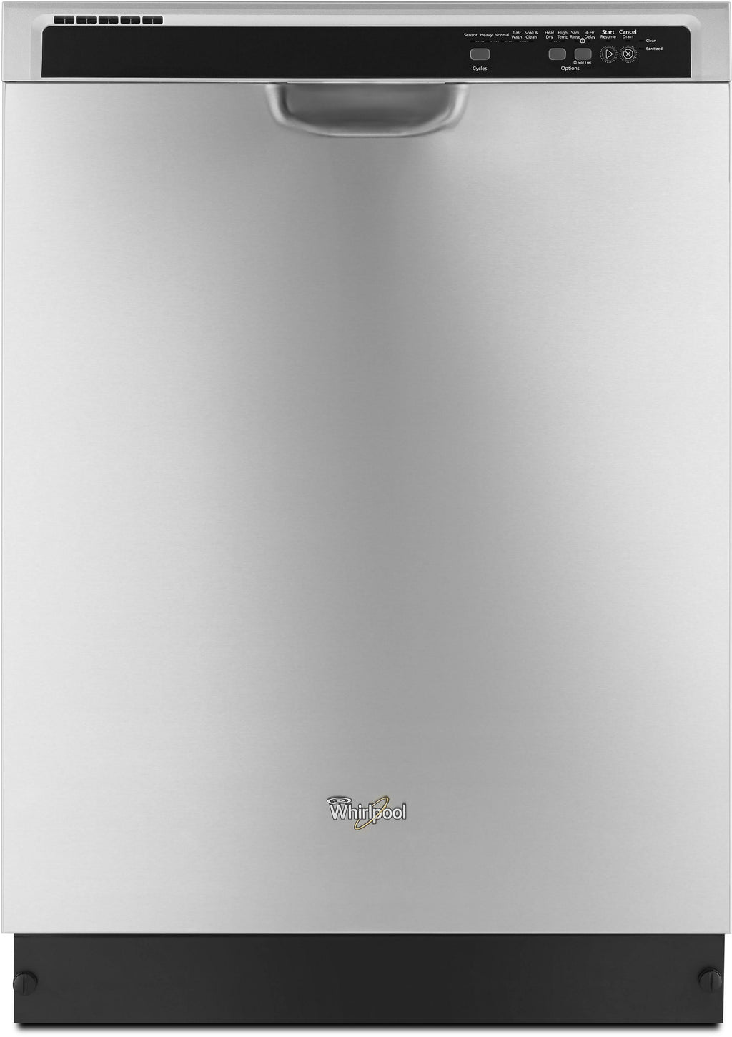 Monochromatic Stainless Steel Built-in Dishwasher Y485