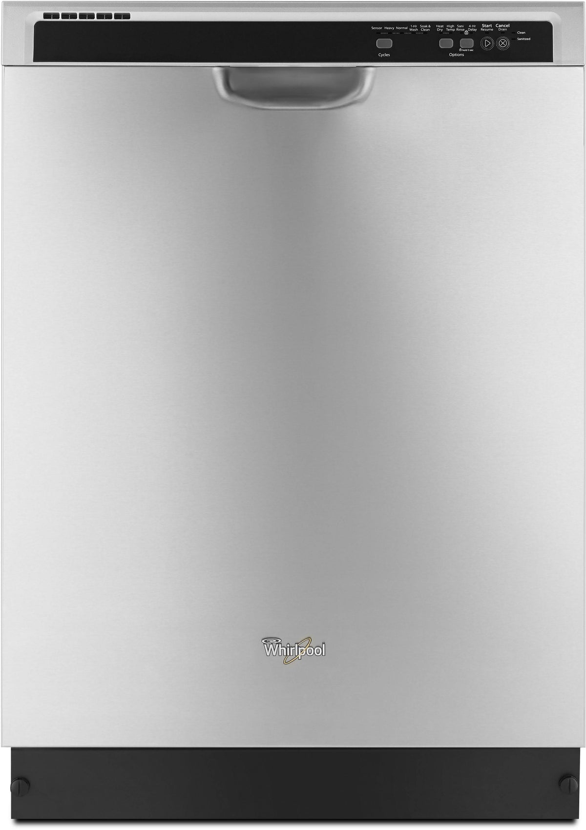 Monochromatic Stainless Steel Built-in Dishwasher Y485