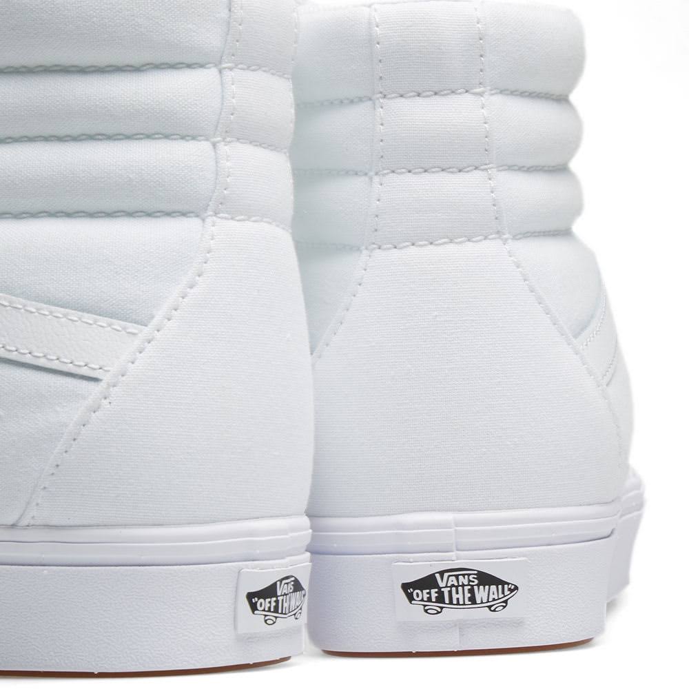 True White Sk8-Hi Shoes O5433