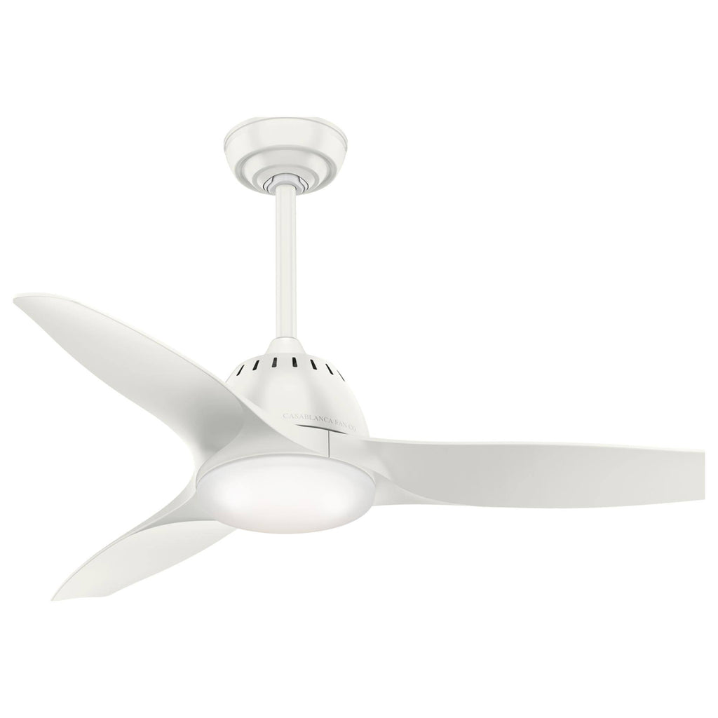 Fresh White LED Ceiling Fan H8668