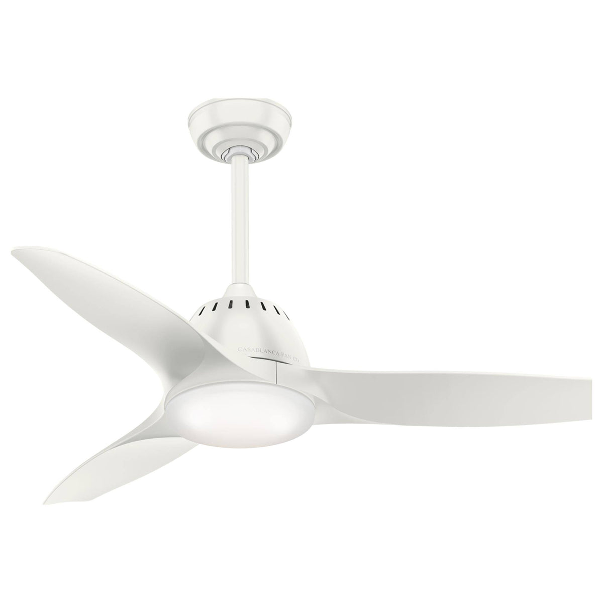 Fresh White LED Ceiling Fan H8668