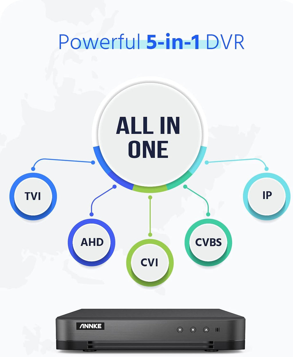 16CH 1080P Hybrid CCTV DVR with 2 TB Hard Drive N970