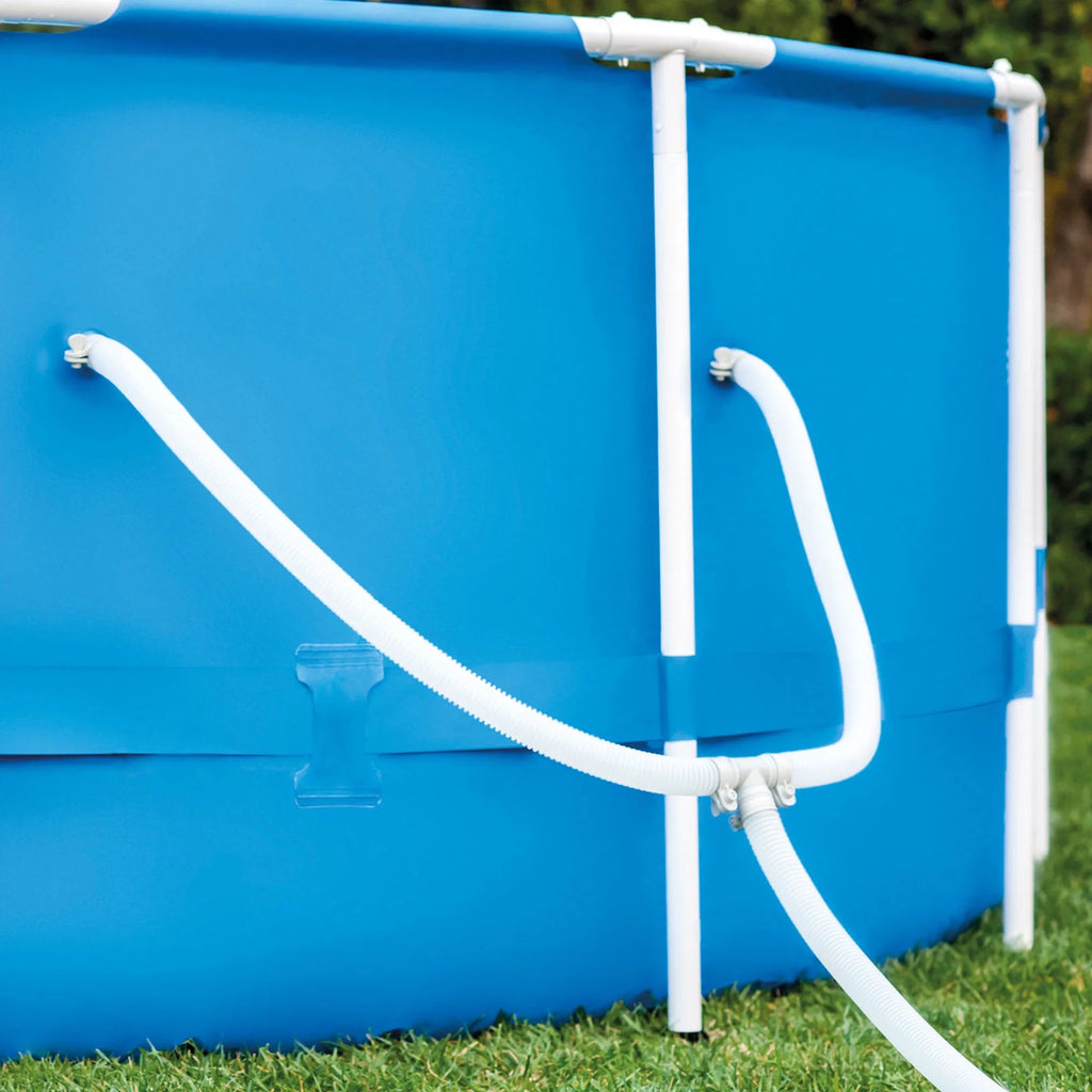 Metal Frame Above Ground Swimming Pool with Filter Pump R75356