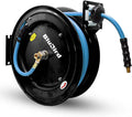 Retractable Hose Reel with 1/2" X 50' Air Hose, 300 PSI D736