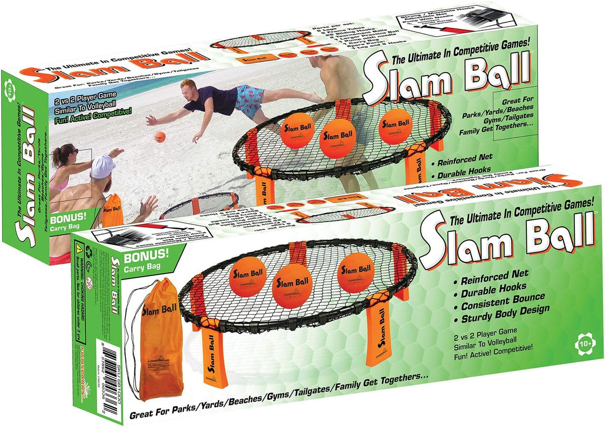 Spike Ball Game with Playing Net, 3 Balls, Carrying Bag and Rules X276