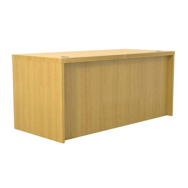 72x22 Rectangular Maple Desk A409856