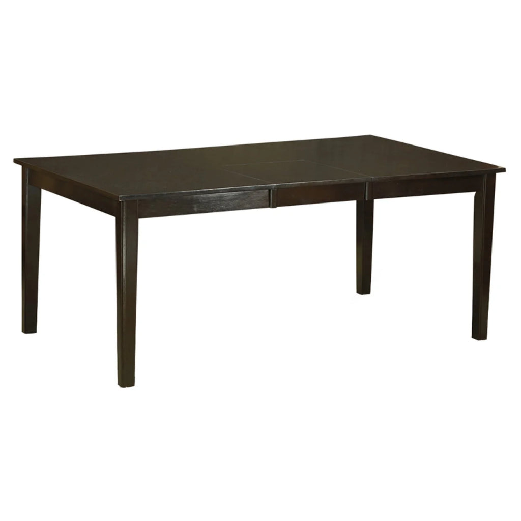 Cappuccino Rectangular Dining Table with Butterfly Leaf X284