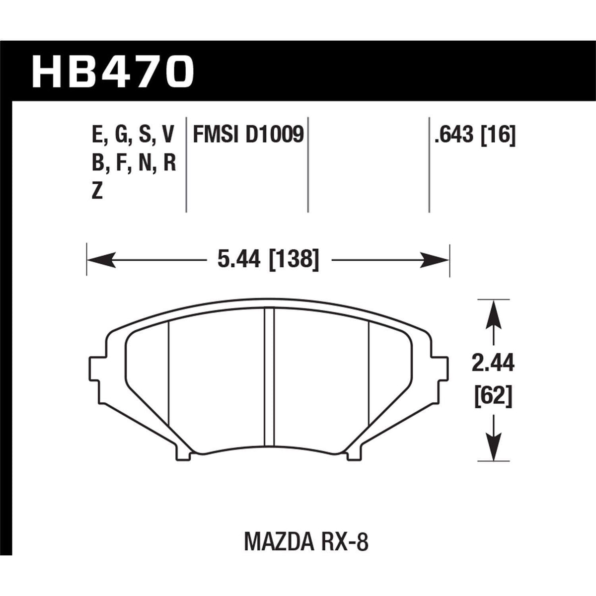 Brake Pads N623
