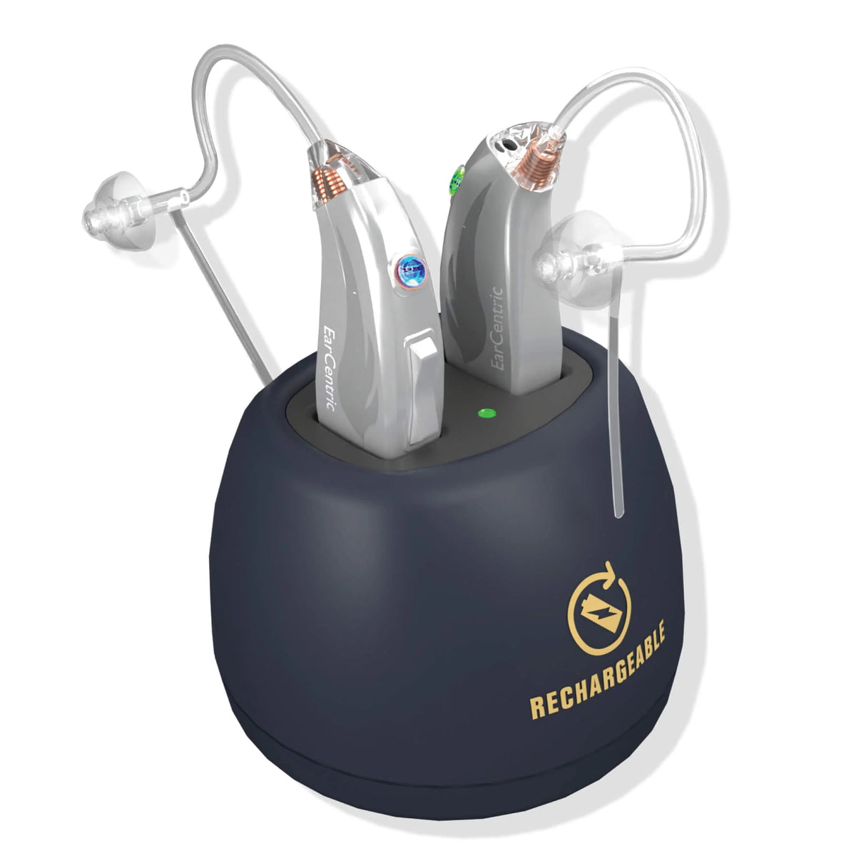 Rechargeable Behind-the-Ear Beige Hearing Amplifiers R184