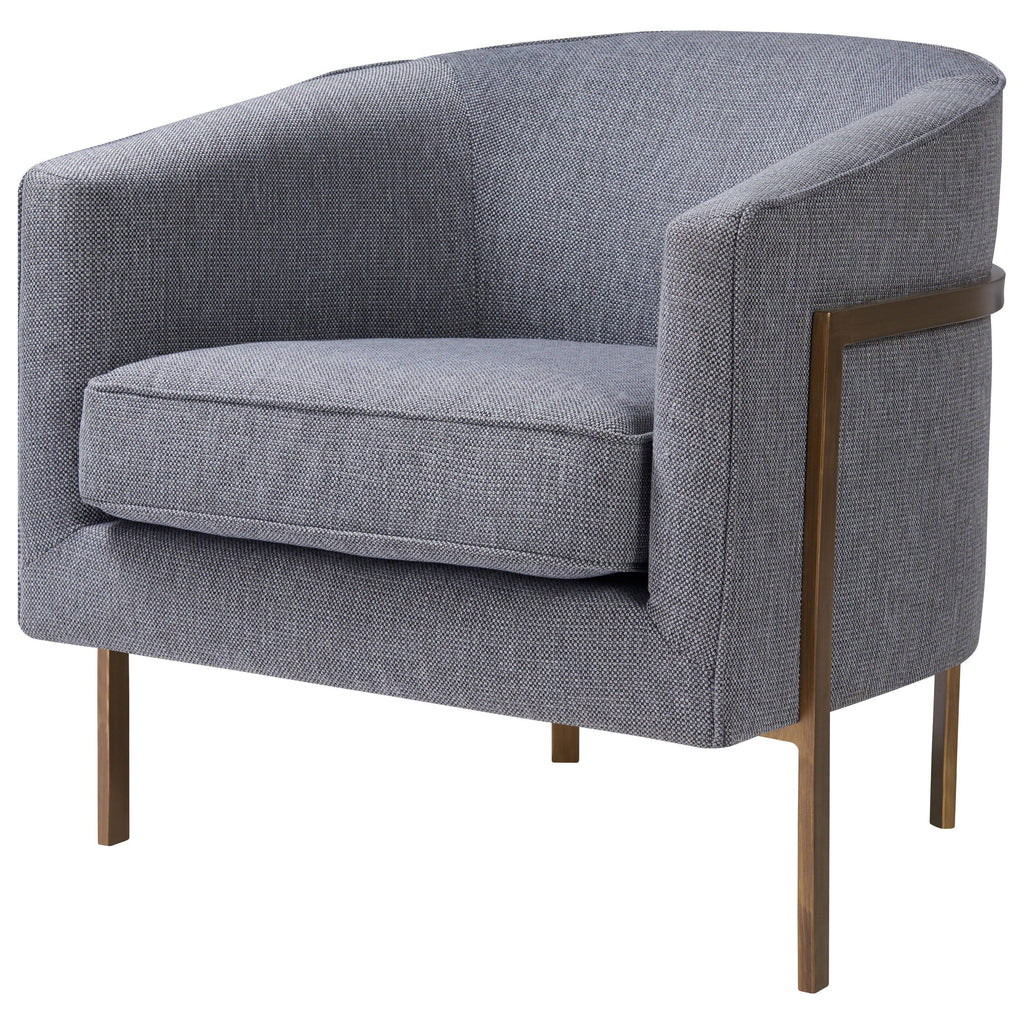Fabric Accent Chair, Gray C283873