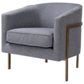 Fabric Accent Chair, Gray C283873