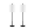 Black 1-Light Buffet Lamps Set of 2 Z992239