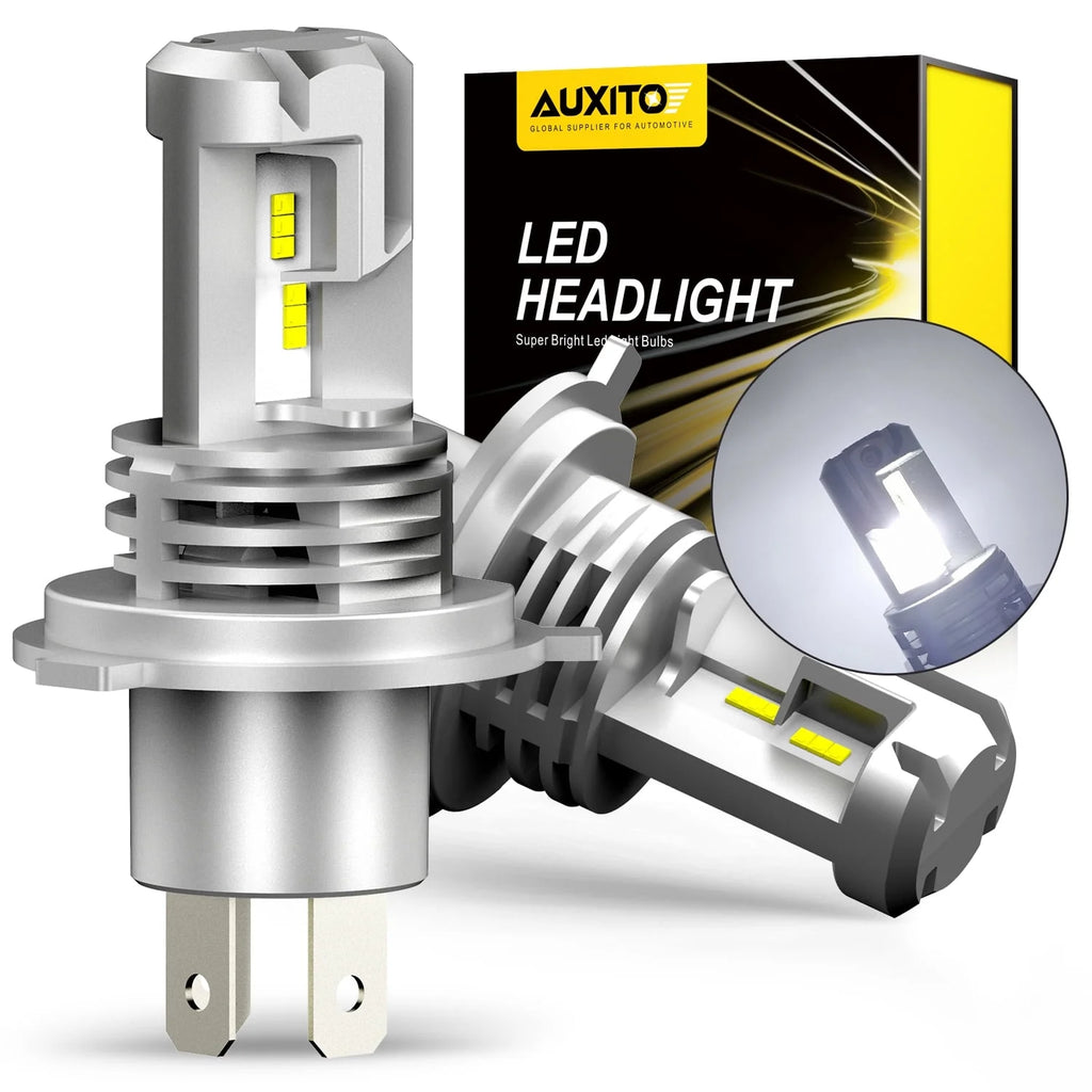 H4 9003 HB2 LED Headlight Bulbs 6500K Xenon White Pack of 2 O71871