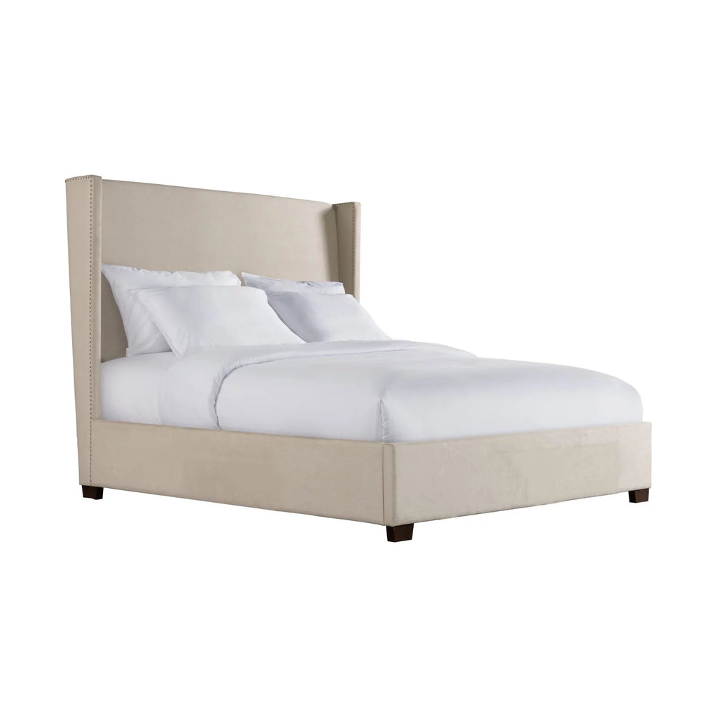 Queen Upholstered Bed Y859