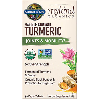 Maximum Strength Turmeric 30 vtabs P54179