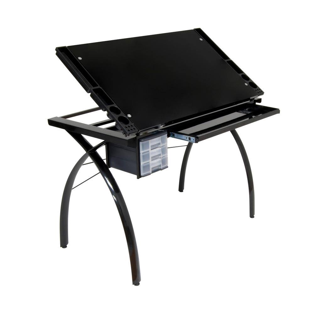 Black Drafting Table S784