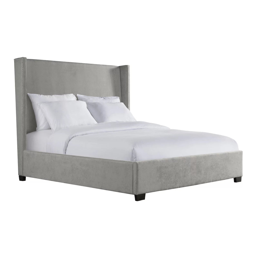 Queen Upholstered Bed Y859