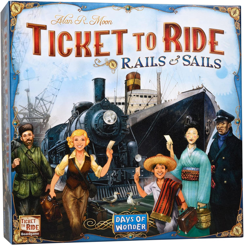 Ticket to Ride Rails & Sails Board Game L13108