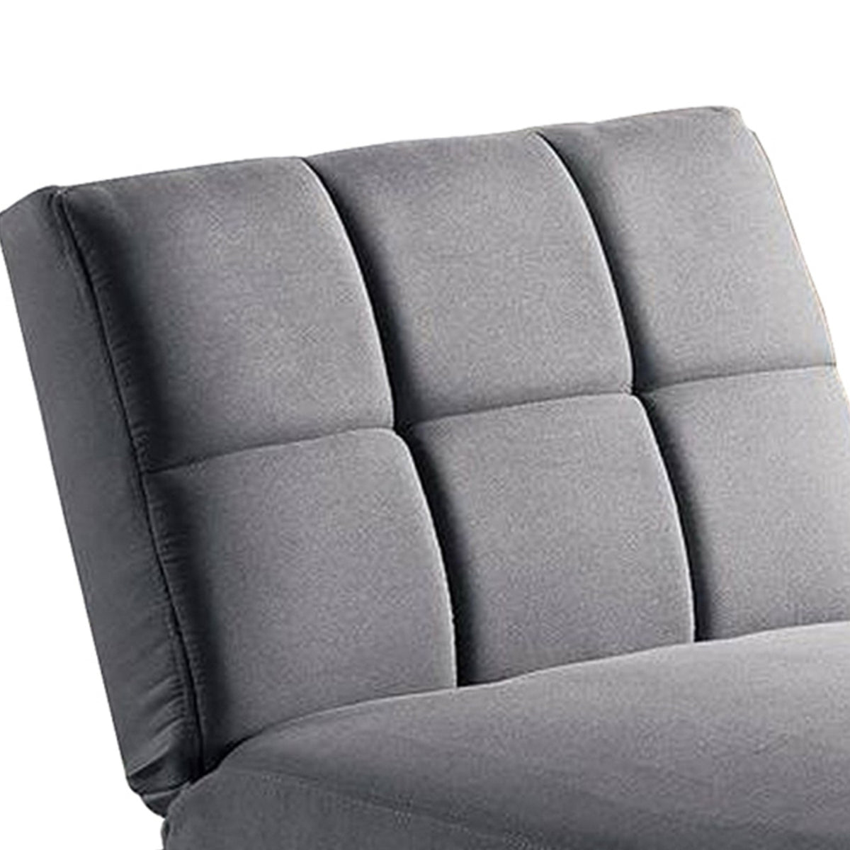 Gray Adjustable Chaise Lounge J9702
