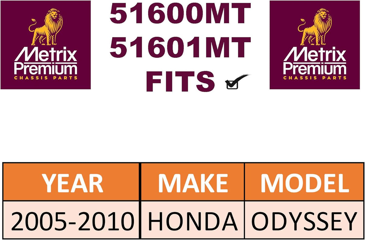 Front Left & Right Lower Control Arm for 2005-2010 Honda Odyssey O344254