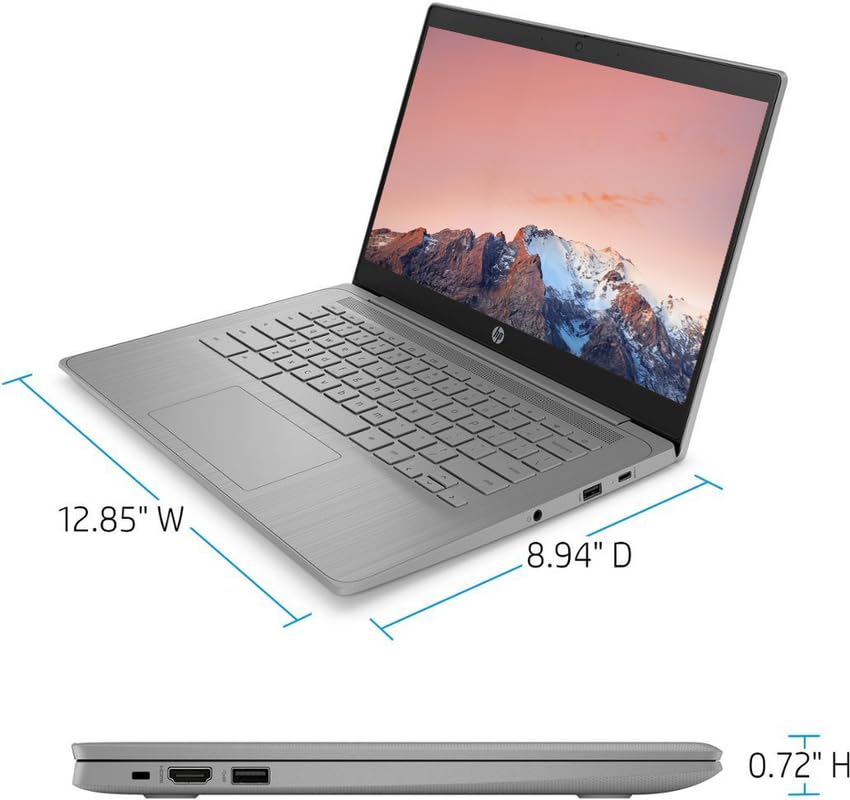 14" Chromebook Laptop Computer, 4GB RAM, 576GB Storage, Intel Celeron, Chrome OS F336921