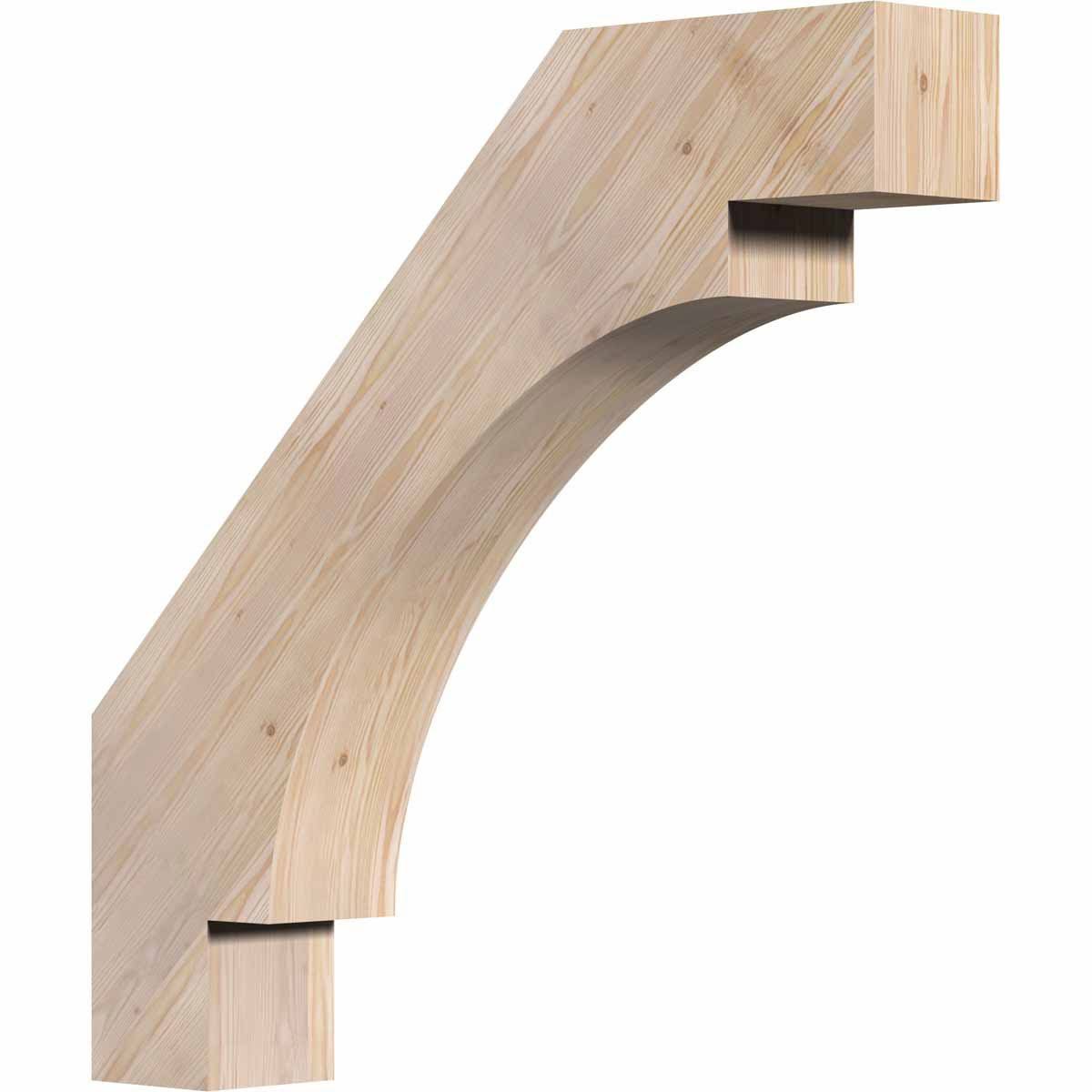 3 1/2x22W x 20x22D x 20x22H Douglas Fir Brace T308